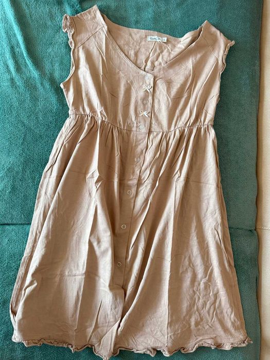 Coala koszula do karmienia beżowa gładka rozmiar L