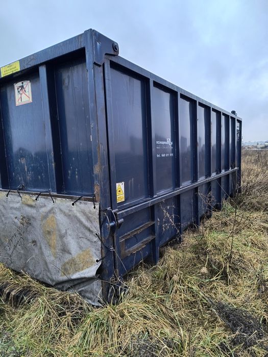 Kontener hakowy pod prasokontener