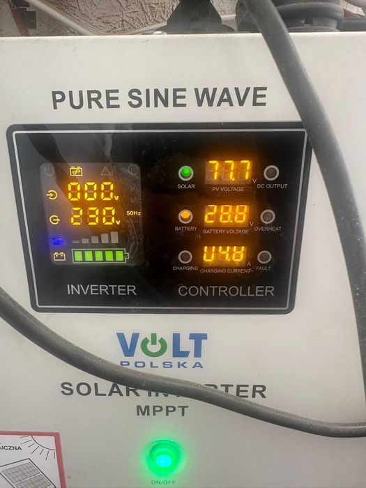 Zestaw bank energi z solar inverter off grid do ponali solarnych