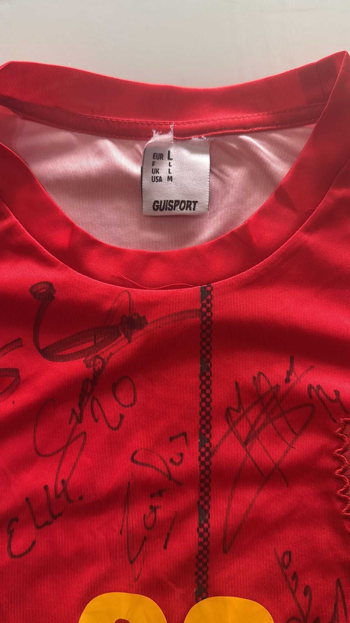Camisola seleção Guiné Bissau original autografada