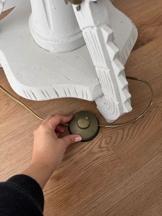 Candeeiro de pé vintage restaurado