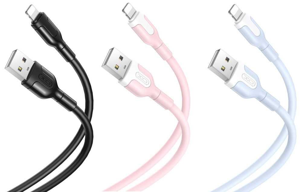 Kabel USB XO NB212 do Apple iPhone 5, 6, 7, 8, X, XR, XS, 11, 12