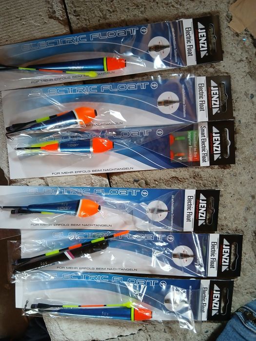 6 nowych elektrycznych spławików