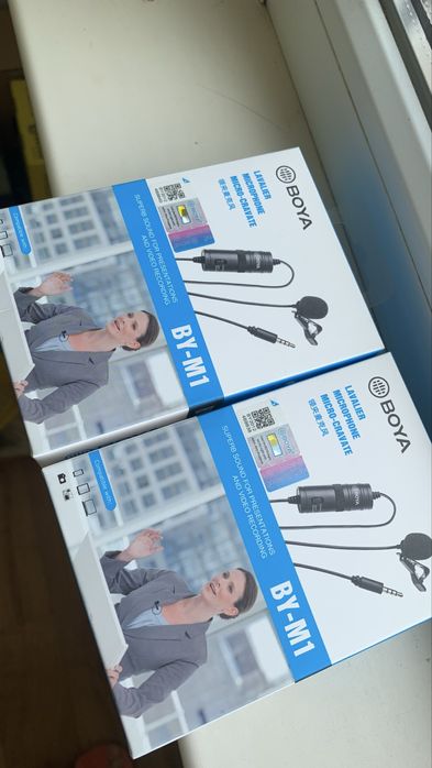 Мікрофон boya, BY-M1  EU петличний