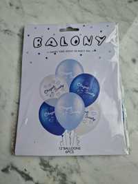 Balony na Chrzest dla chłopca