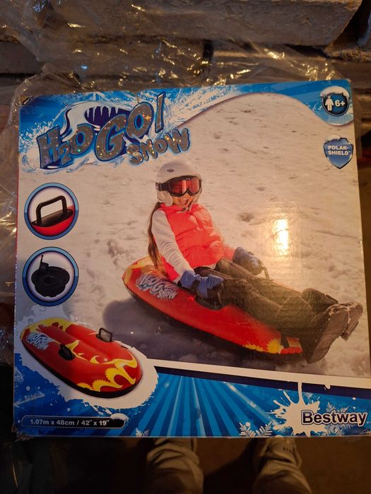 Nowe sanki dmuchane