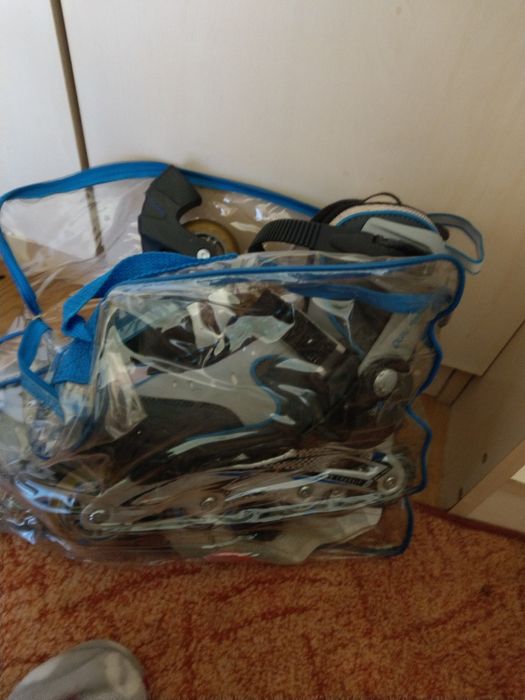 Rolki regulowane rozm 37-39+Komplet ochraniaczy lub zamiana