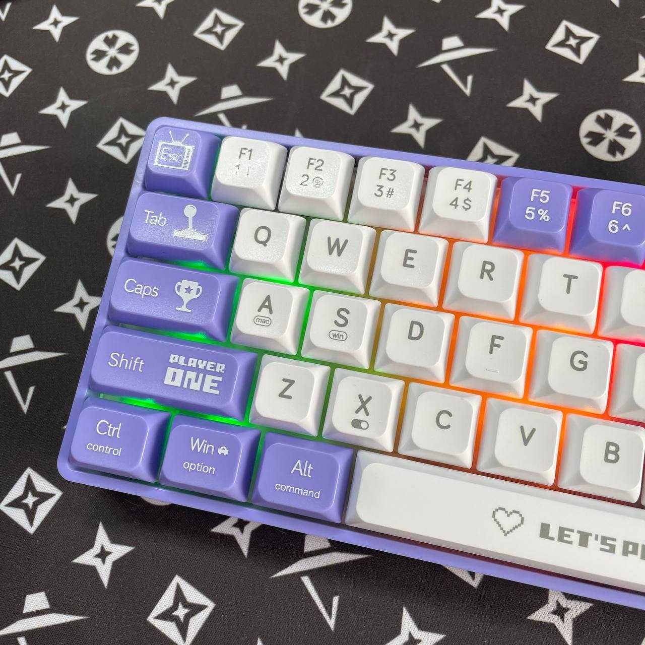 Механічна ігрова клавіатура Ajazz Ak680 68% (RGB)