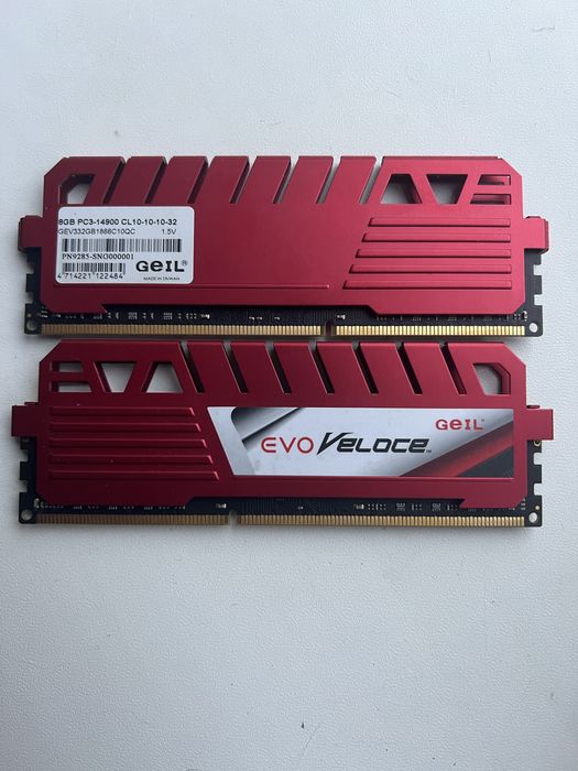 Оперативна пам'ять GEIL DDR3 16GB (2x8GB) 1866 Mhz