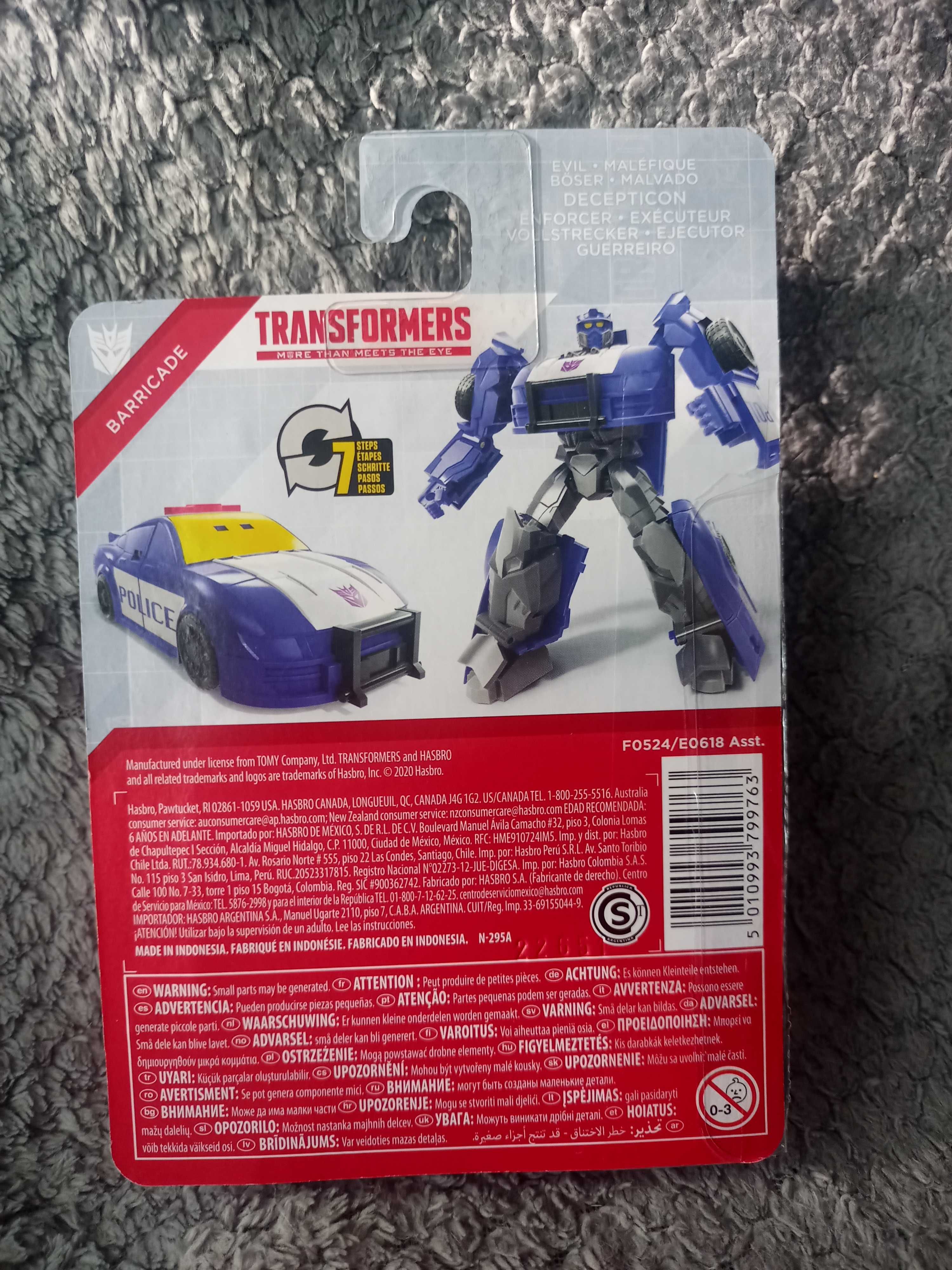 Transformers Barricade figurka robot auto 2w1 nowa
