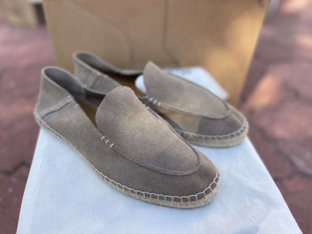 Еспадрильї,мокасини massimo dutti 41 р б/у