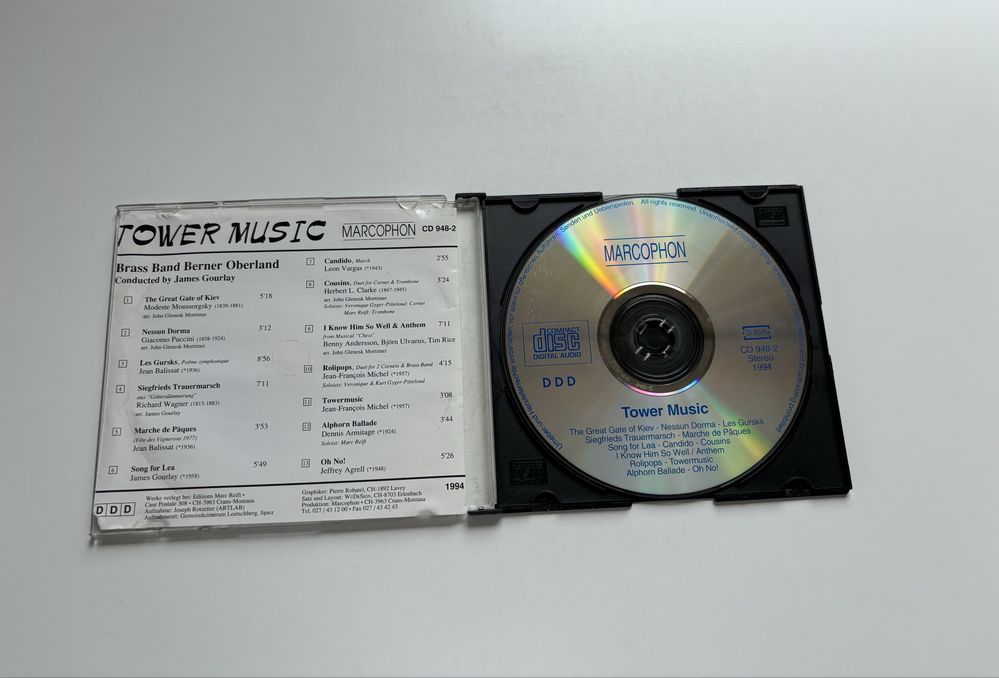 Płyta CD Tower Music