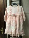 Vestido crianca rosa salmonado Miranda