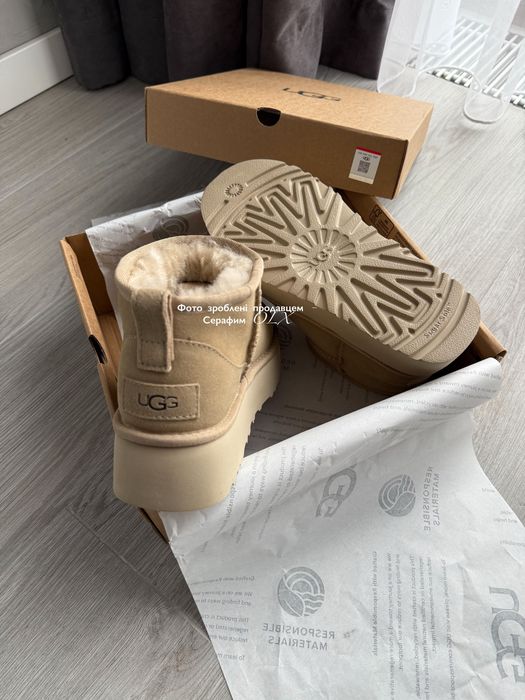 Australia UGG Ultra Mini Platform 3,5см Sand (in box)