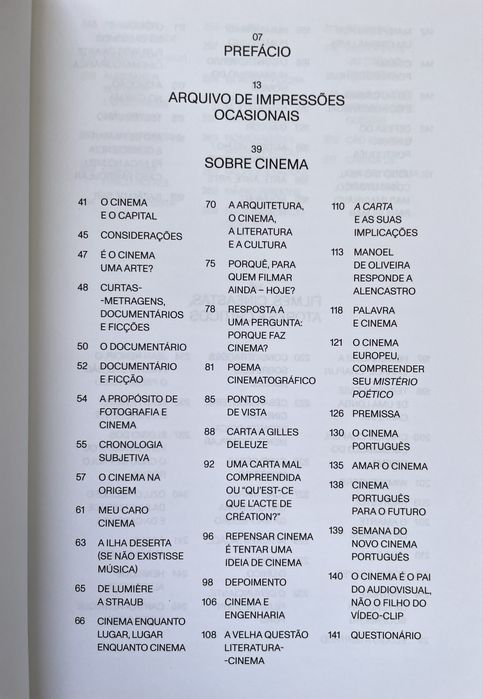 Manoel de Oliveira - Ditos e Escritos