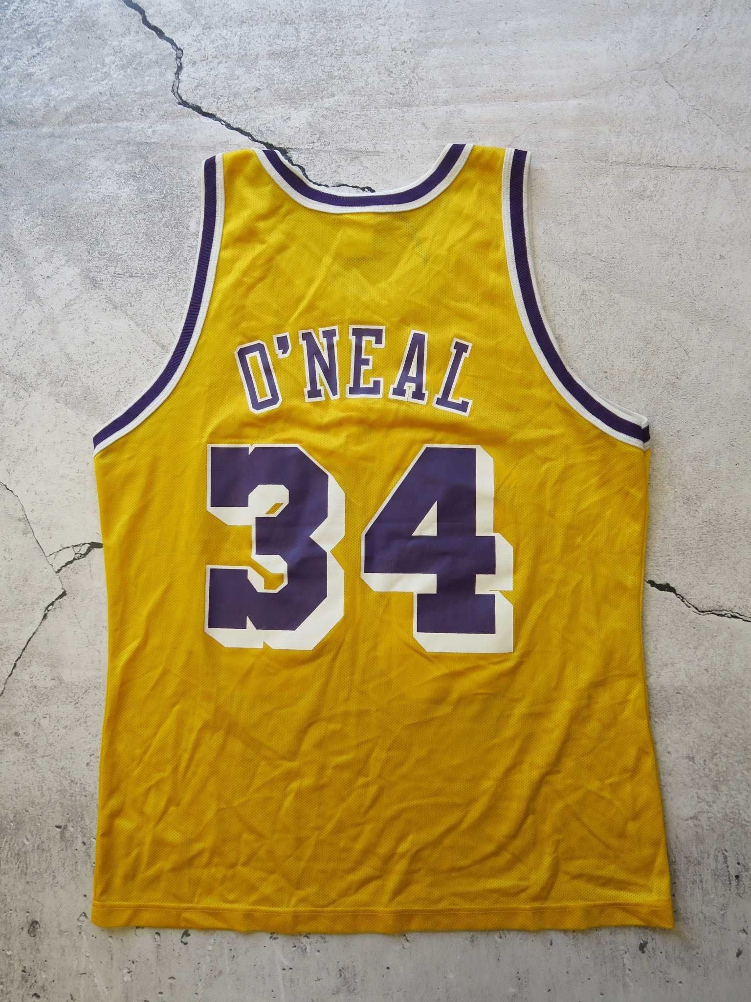 Champion O'Neal koszulka Lakers vintage jersey L