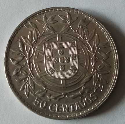 Moeda de 50 centavos  de 1914