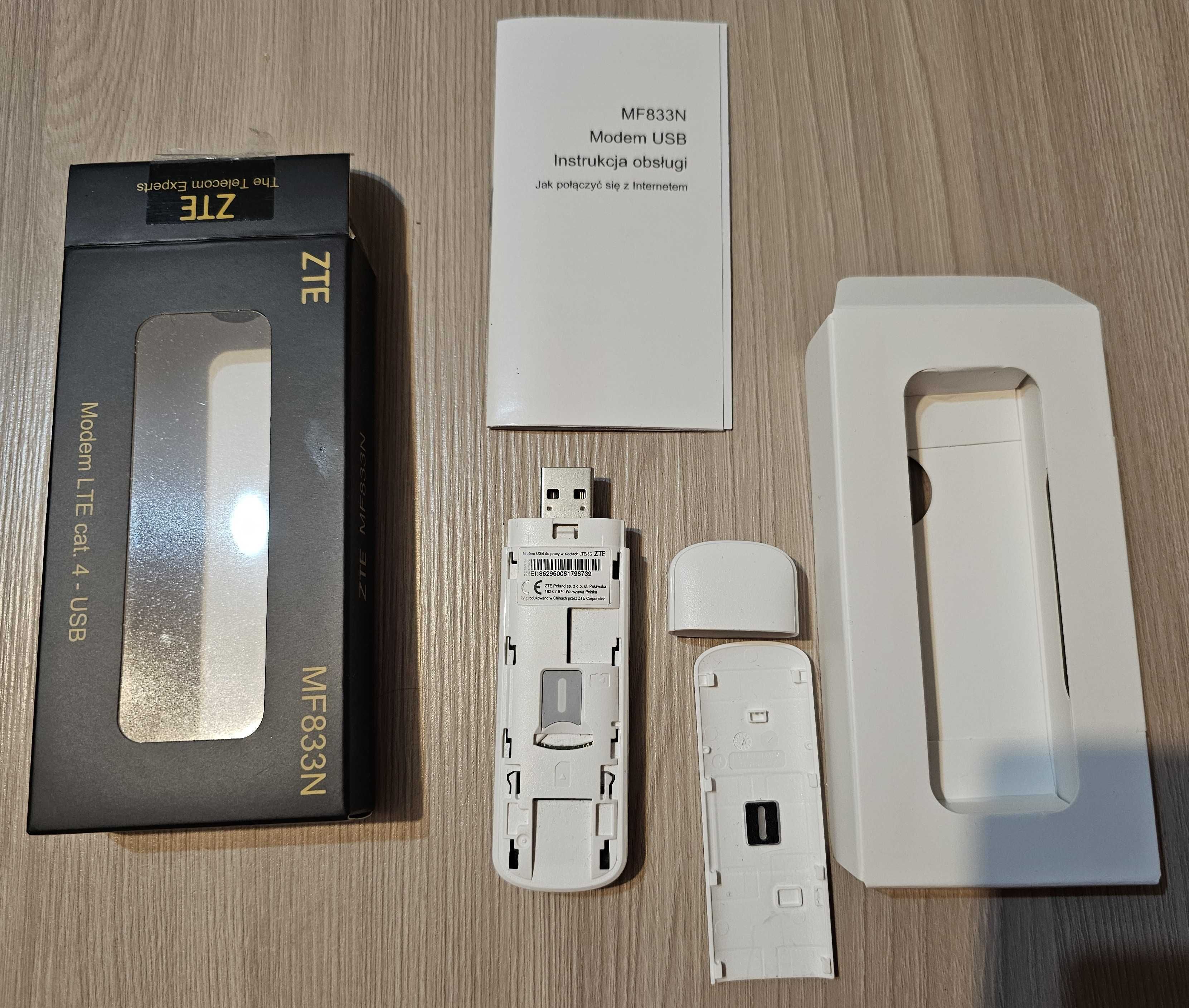 Modem LTE ZTE MF833N KAT.4