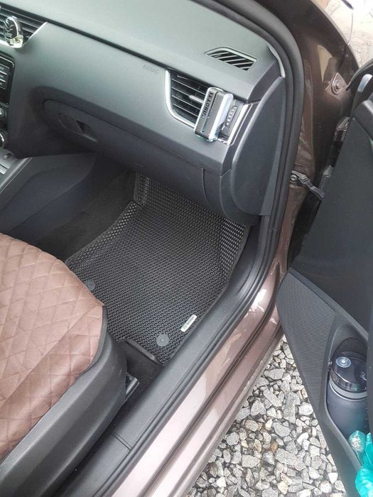 EVA коврики Skoda Octavia A8 2020+ купити автокилимки 3д з бортами