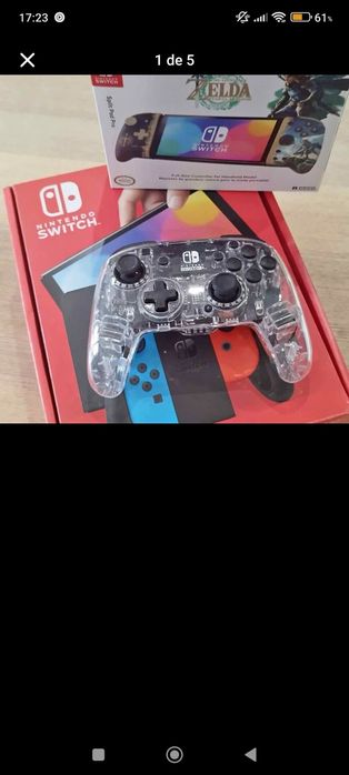 Nintendo switch oled MTS extras