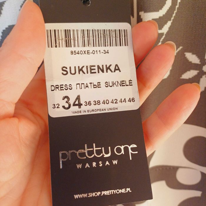 Sukienka pretty one 34-36 z metką