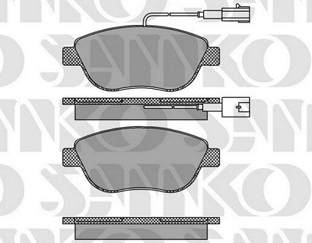 Klocki hamulcowe FIAT Grande Punto Multipla Stilo