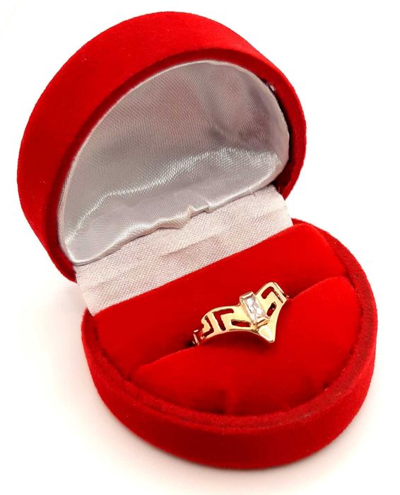 Złoty pierścionek Grecki wzór PR.585 W:1,28gr R.11 InterSKLEP