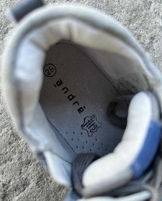 Шкіряні хайтопи Аndre /Франція/