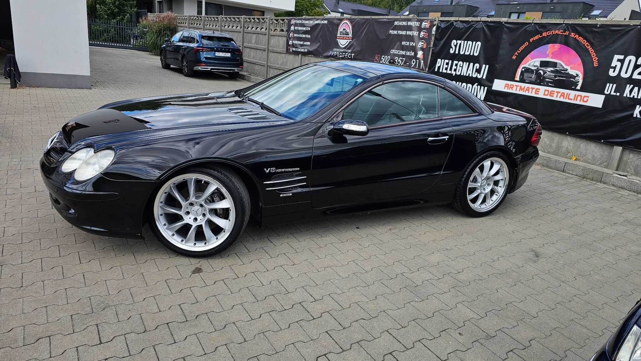 Mercedes-Benz SL V8 wolnossące M113, wersja na rynek japoński, Brabus