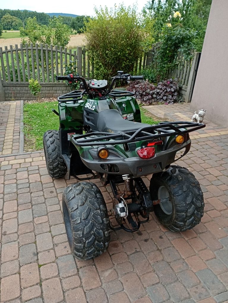 Quad Diablo 200 zadbany wciągarka