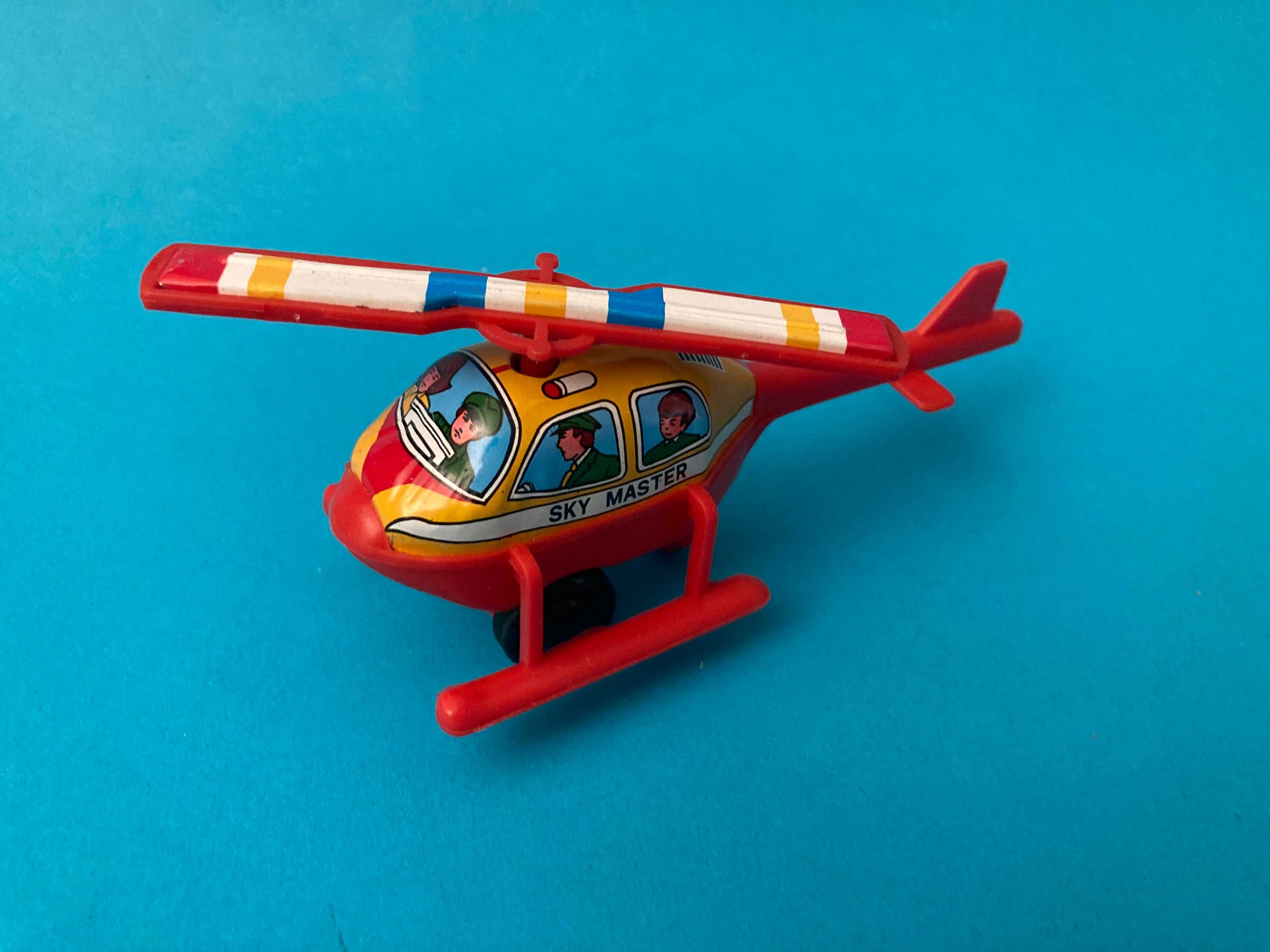 Helicópteros em chapa da Marca Payva Espanha Anos 80 Vermelhos