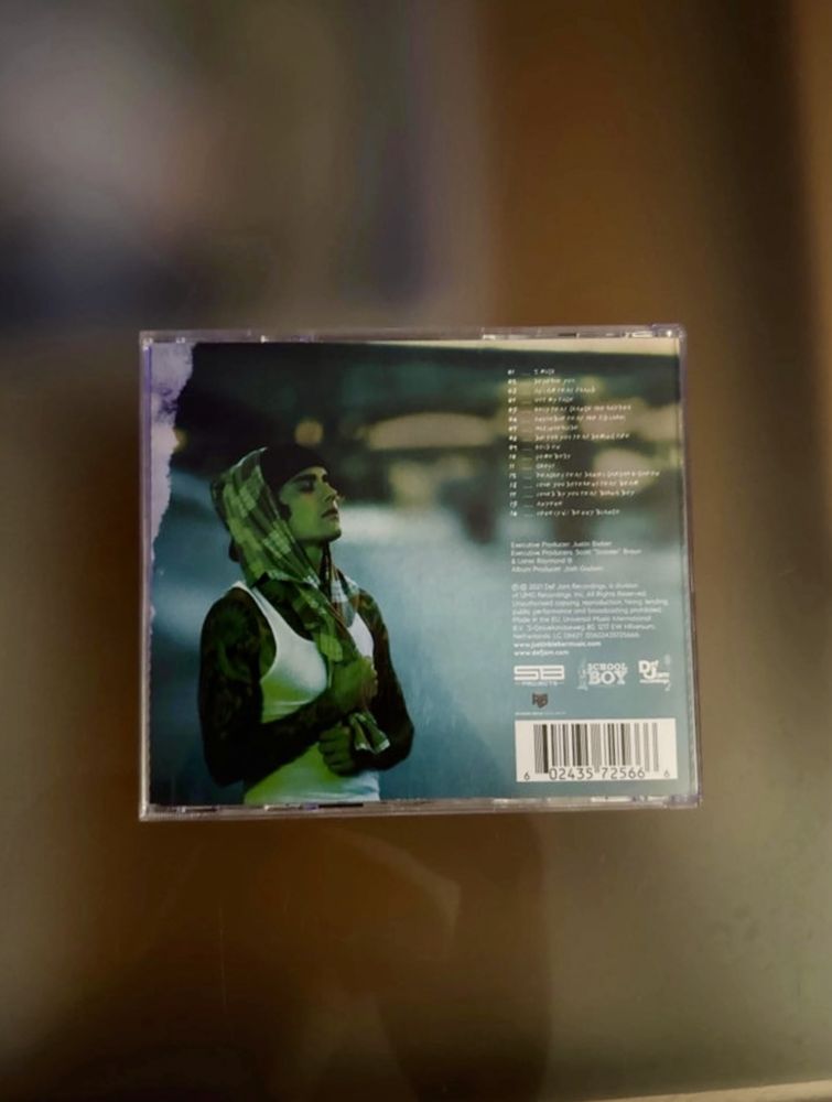 Justin Bieber justice cd