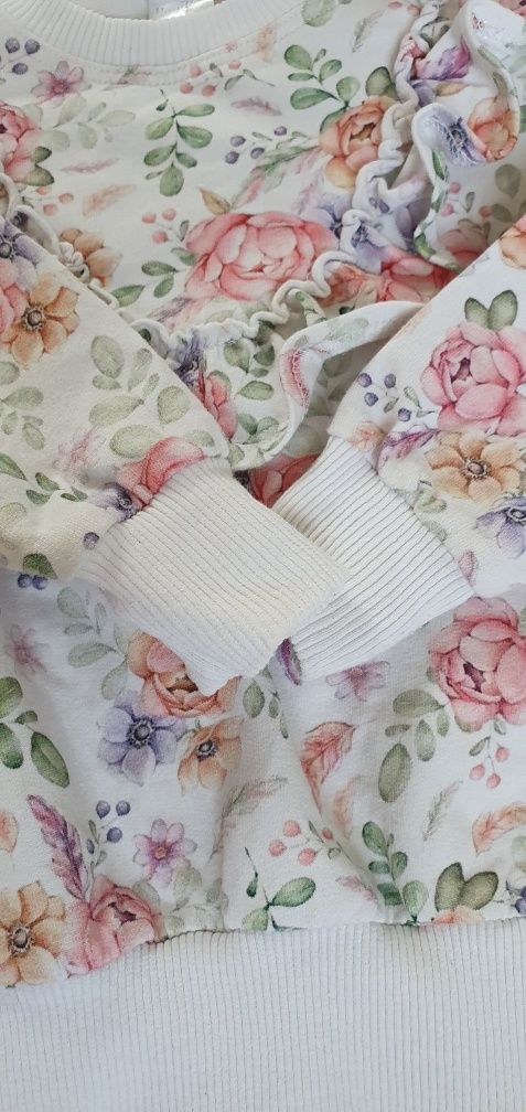 Dwie bluzy haydi dla dziewczynki 80