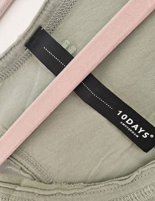 Pistacjowa bluzka bokserka 10 Days Amsterdam