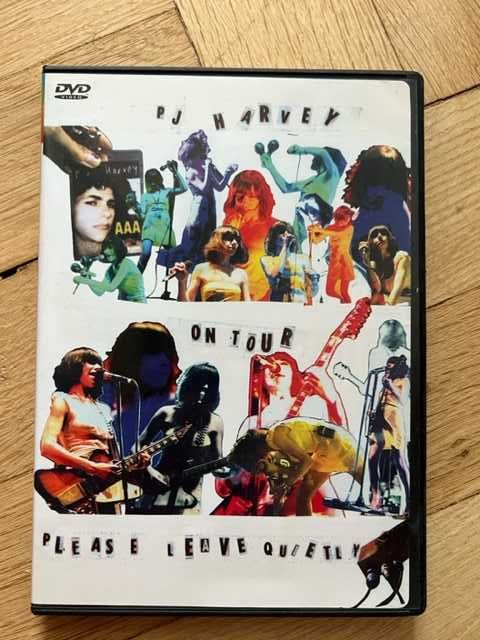 pj harvey - on tour please leave quietly dvd