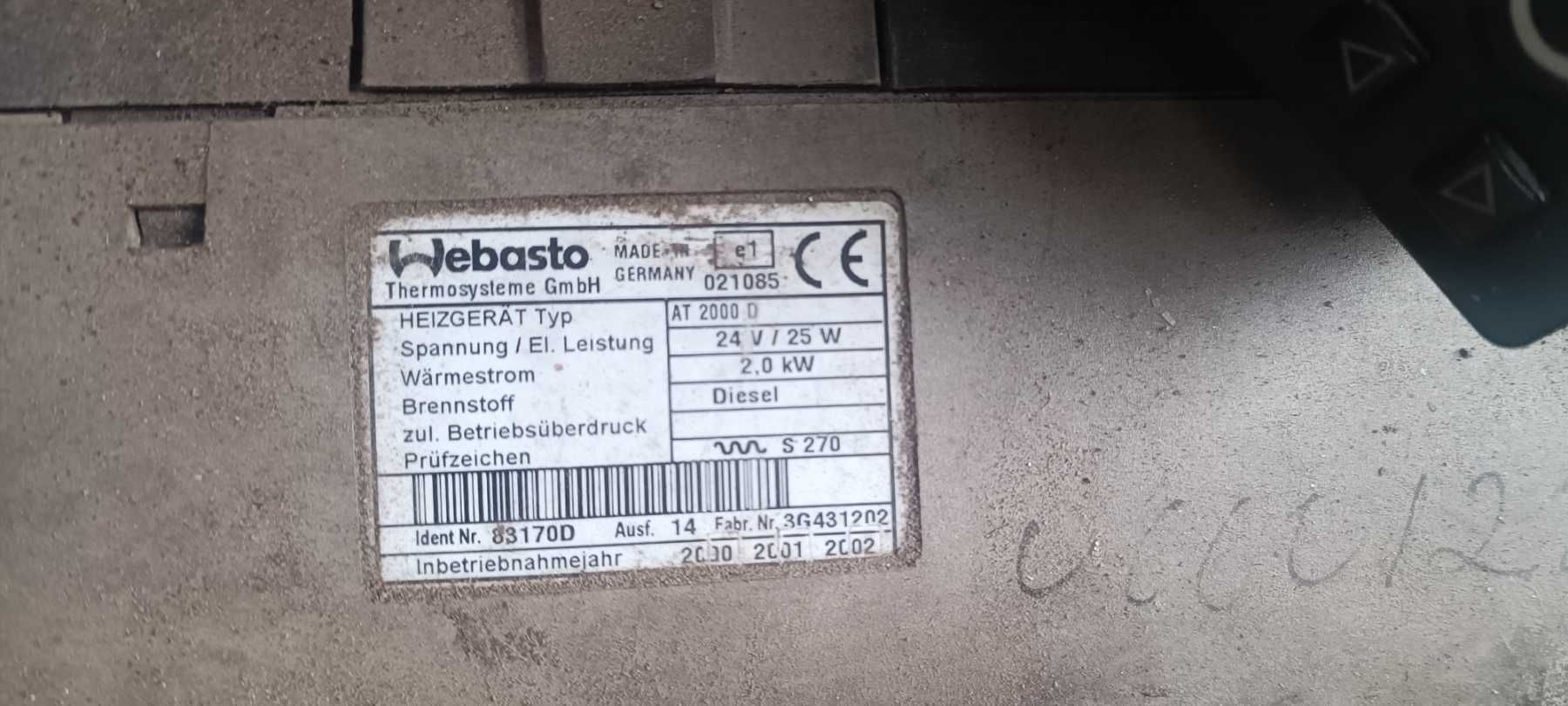 Продам автономку webasto