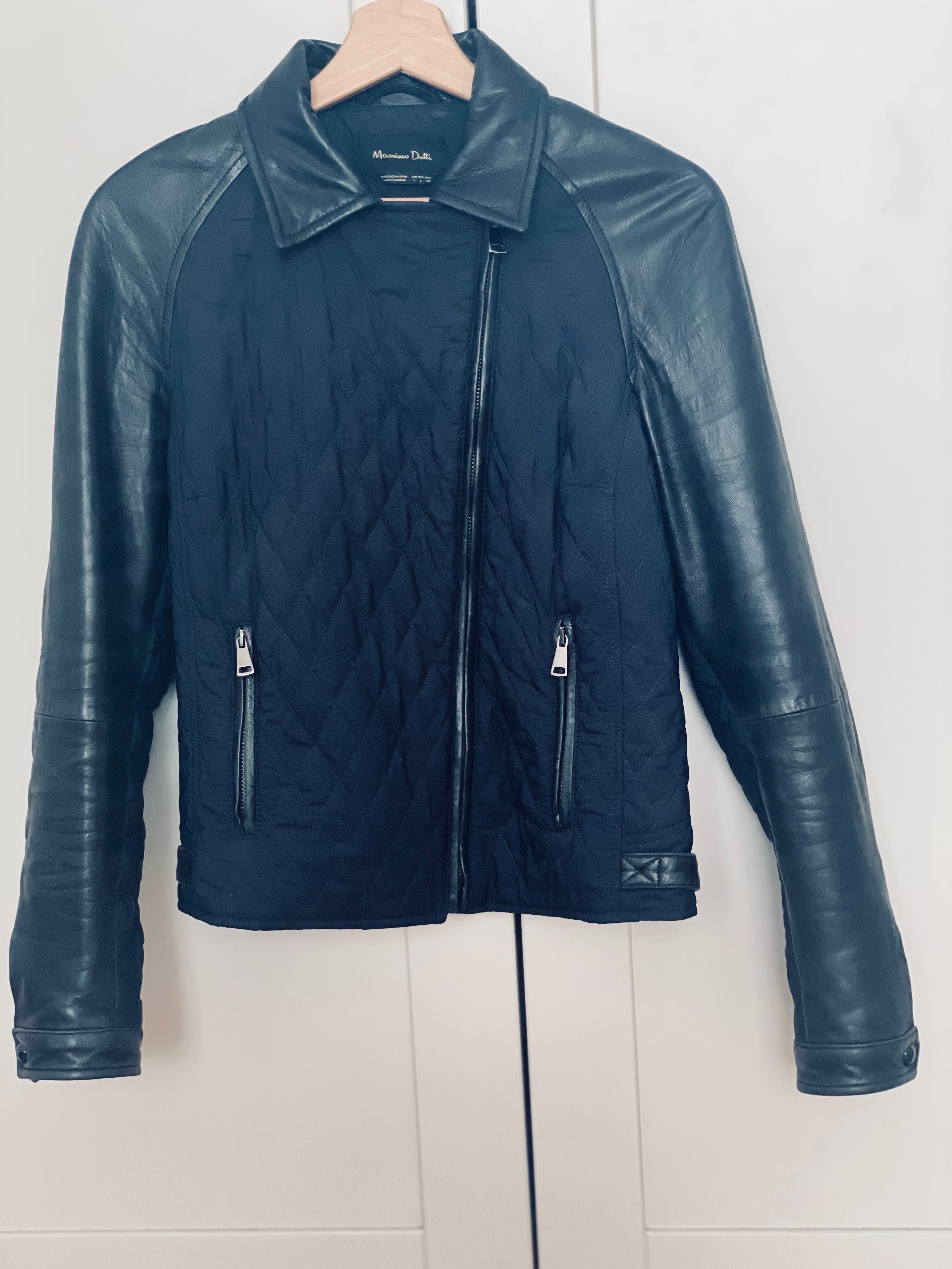 Kurtka damska Massimo Dutti skóra r.L