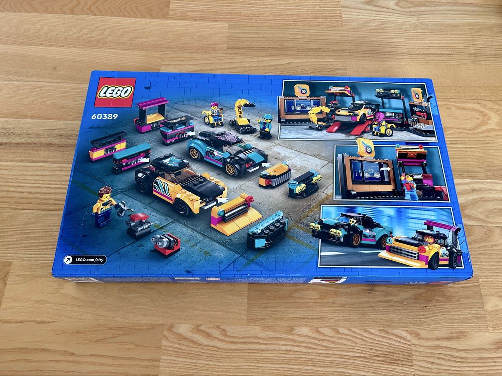 LEGO 60389 City - Warsztat tuningowania samochodów