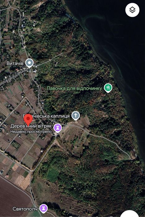 с. Витачів 25 сот. м. Київ  40 км