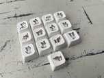 13 klawiszy do klawiatury mechanicznej nakladek keycap dye-sub xda