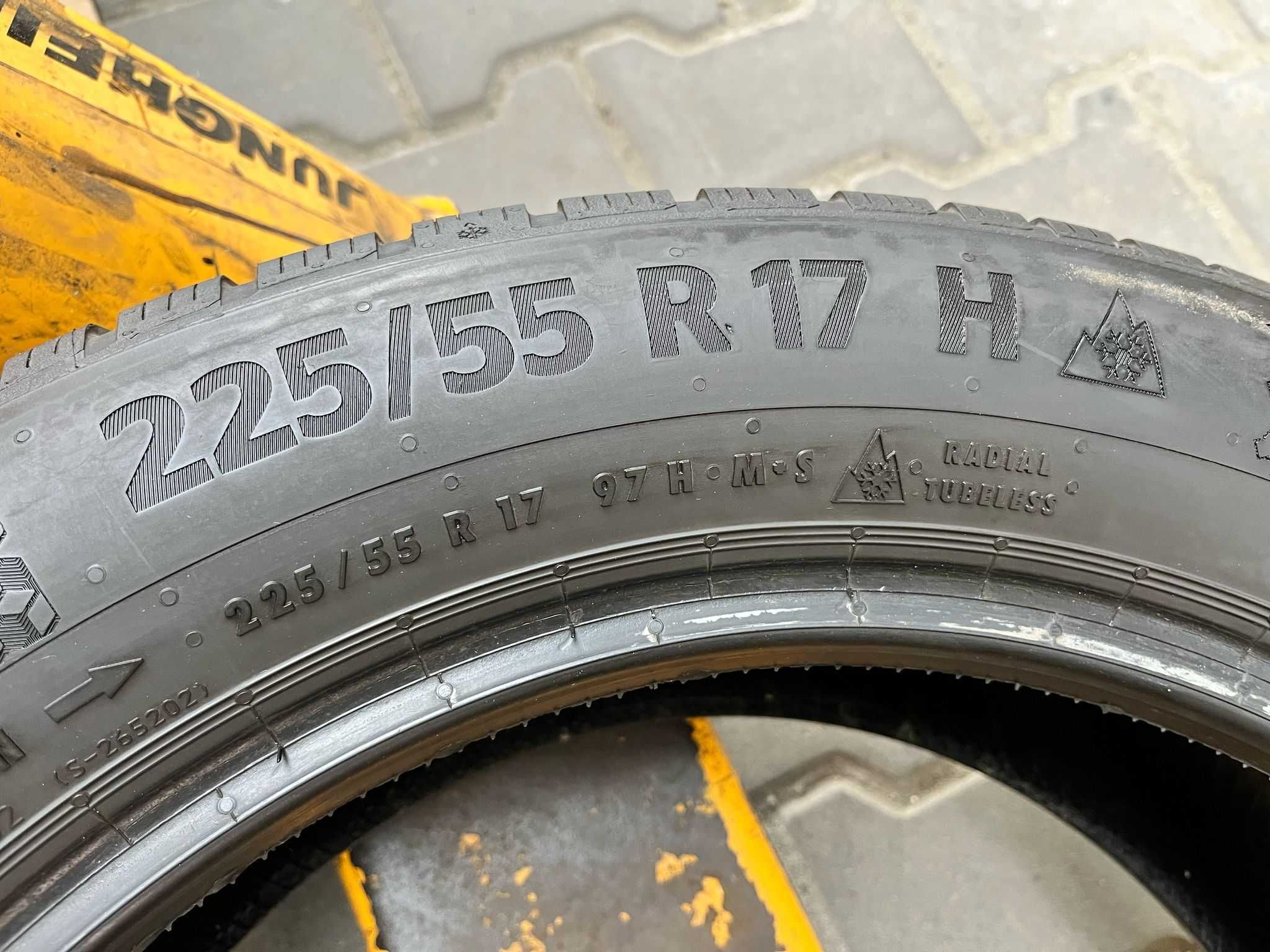 Opony zimowe 2x Continental TS870P 225/55 17 97H DOT23 #3557