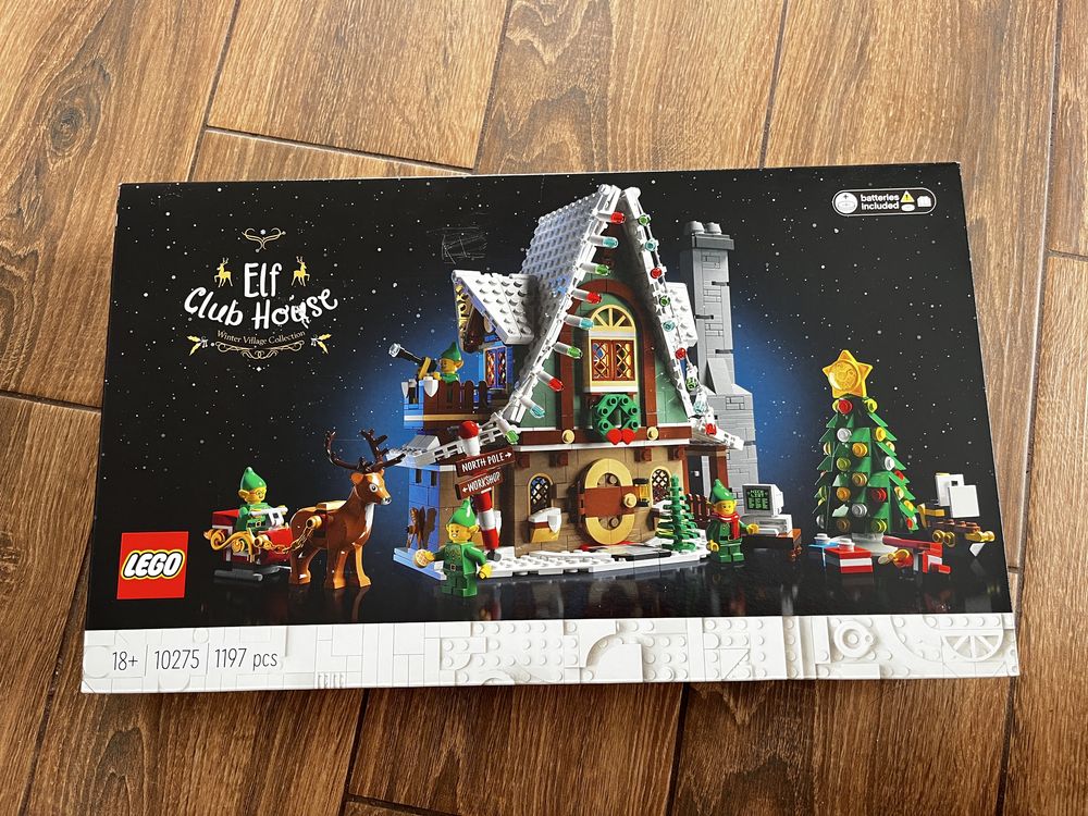 Lego 10275 dom elfow, nowy, zaplombowany