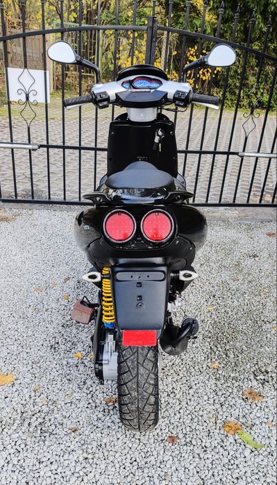 Skuter Aprilia SR 50cc 2T Minarelli LC 1300km! wydech Arrow! LED!