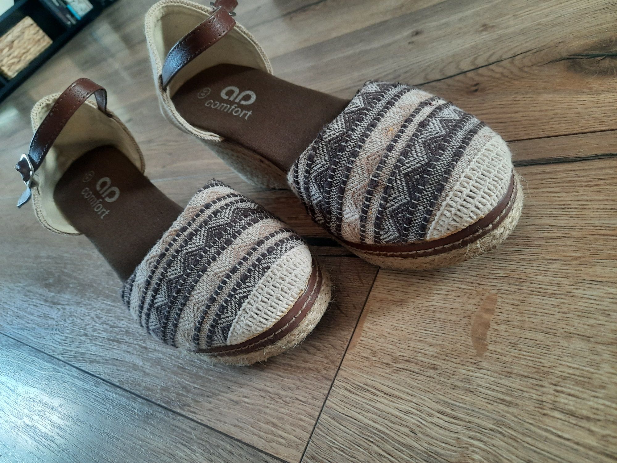 Nowe espadryle sandały boho 41