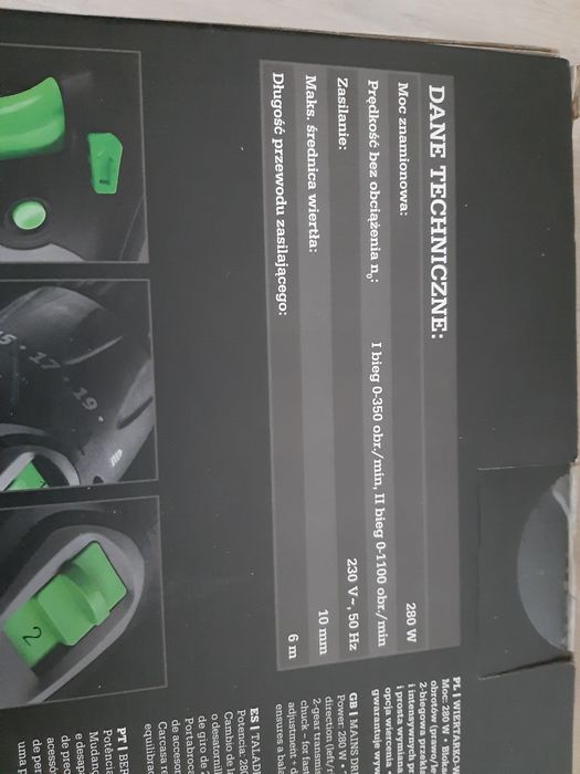 Wiertarko-wkrętarka sieciowa nowa