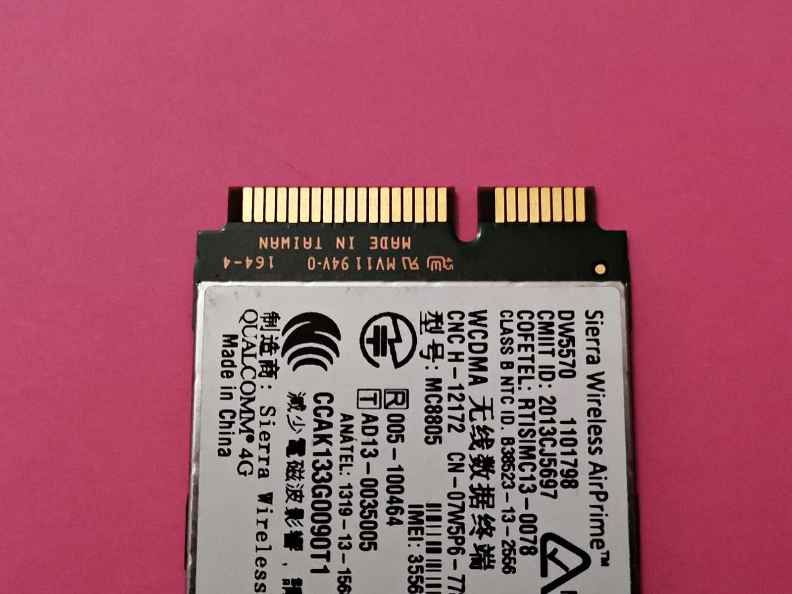 QuaLComm Dw5570 7W5P6 - Karta Sieciowa WiFi