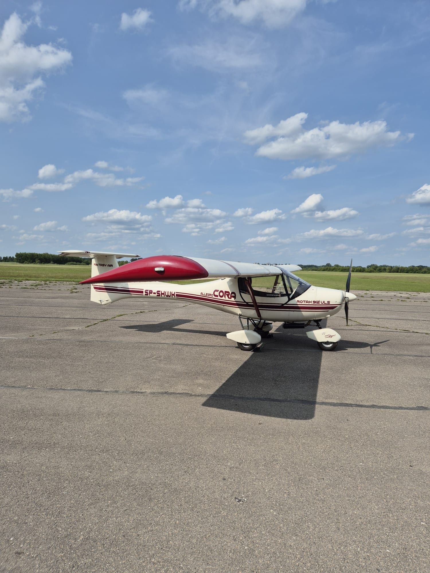 Samolot Ultralekki Allegro Cora. Rotax 912 ULS 100HP