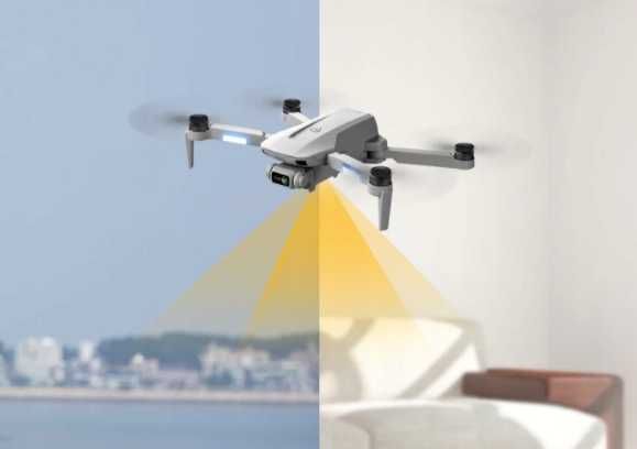 Dron F8 PRO 2 kamery GPS zasięg 3000m 30min lotu zawis śledzenie