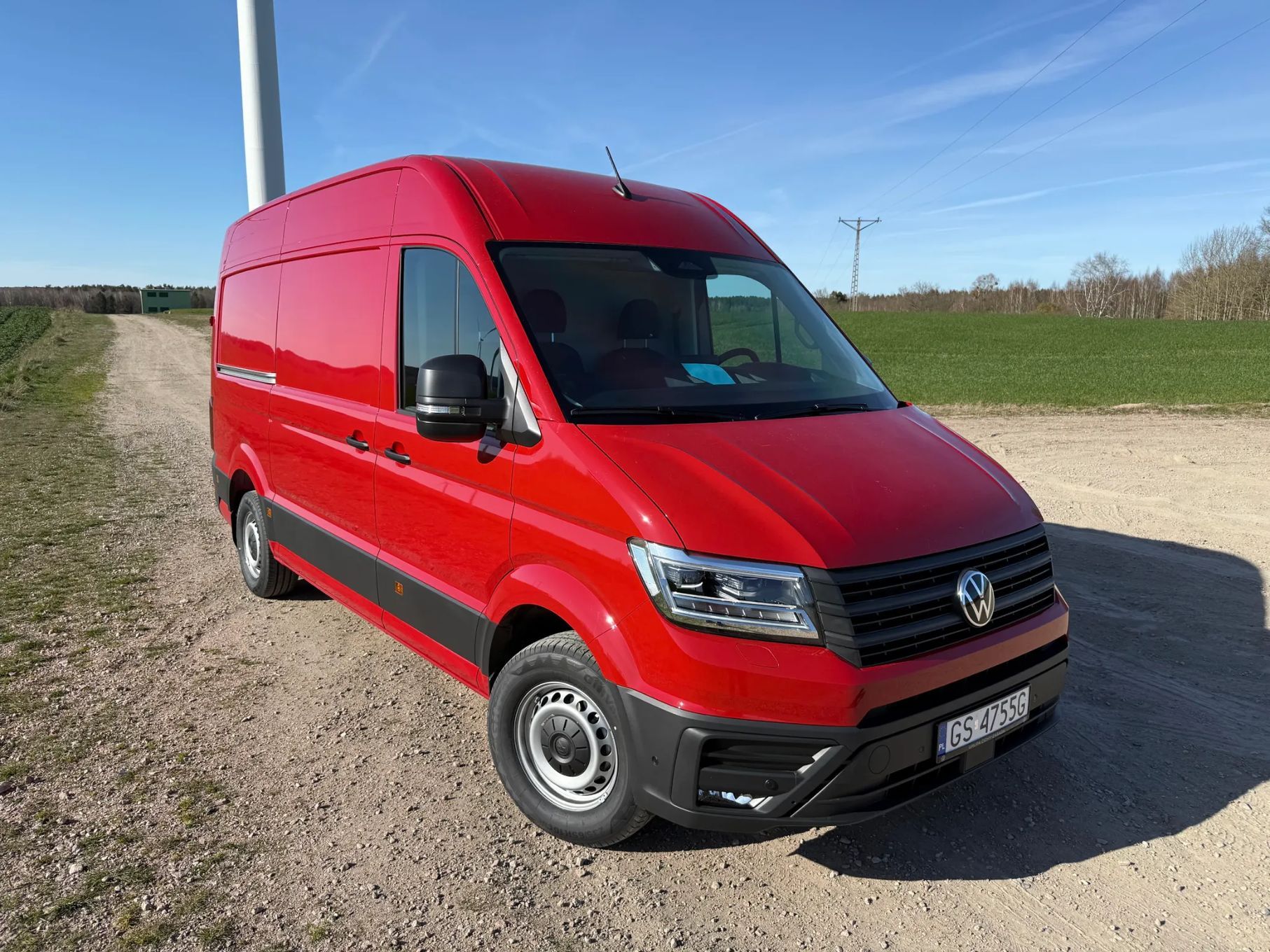 Volkswagen Crafter  4MOTION, od ręki, pierwszy właściciel, super wyposażenie, 2025 rok