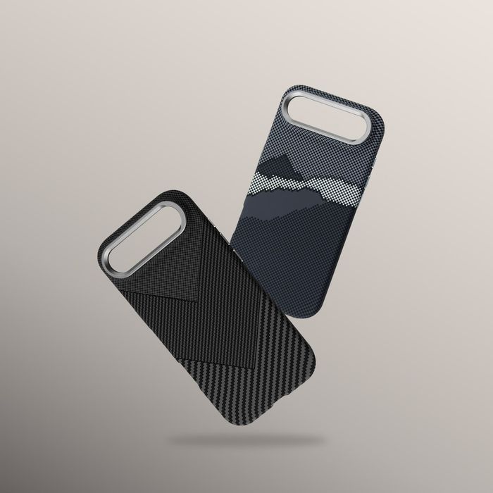 Чехол Carbon Magsafe на iPhone 17 Pro Max тонкий легкий чохол